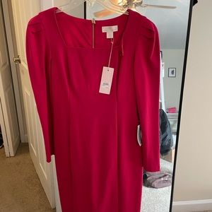 NWT Rachel Parcell Square Neck Ponte Dress